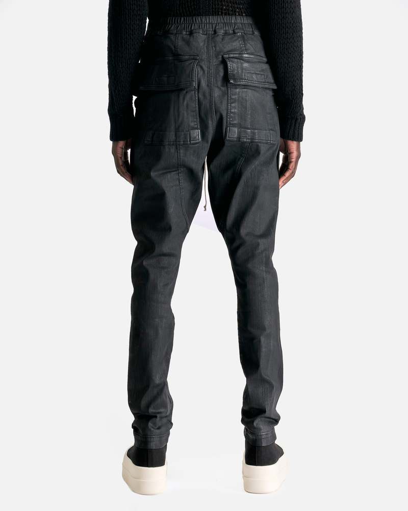 Creatch Cargo Drawstring in Black Wax | Garmentory