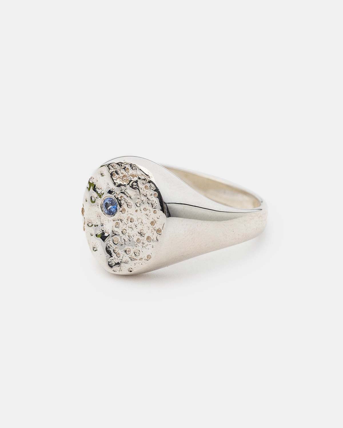 OCTI シルバー シグネットリング Topology OCTI Topology Signet Ring – APOC STORE