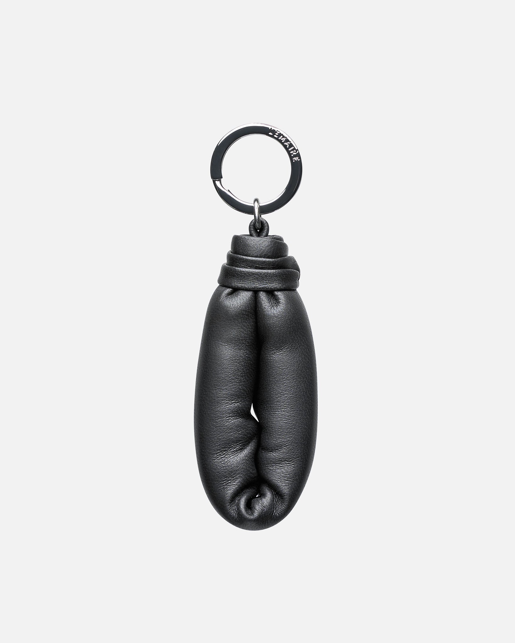 Lemaire Wadded Key Holder - Dark Espresso | Garmentory