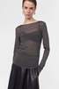 Rodebjer Simony Sparkle Knitted Sweater - Pewter - Thumbnail 1