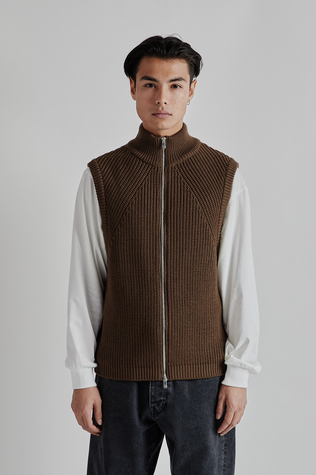 BATONER SIGNATURE D’S VEST Batoner Signature Zip-Up Vest - Olive | Garmentory