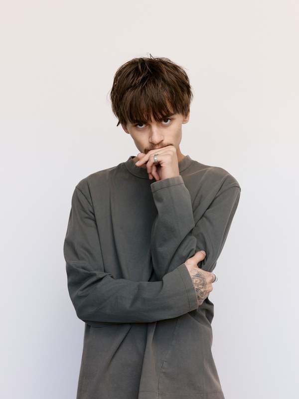 Our Legacy Coating Band Jersey Big Longsleeve - Antique | Garmentory