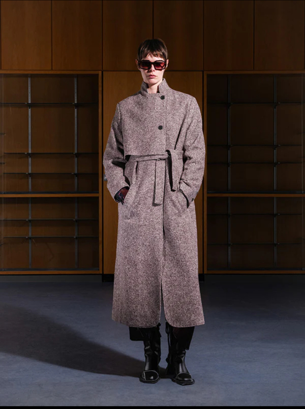 Henrik Vibskov Evening Coat - Taupe | Garmentory