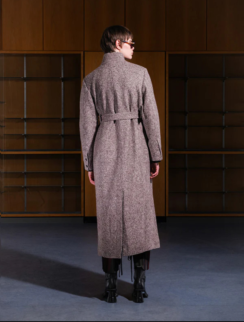 Henrik Vibskov Evening Coat - Taupe | Garmentory