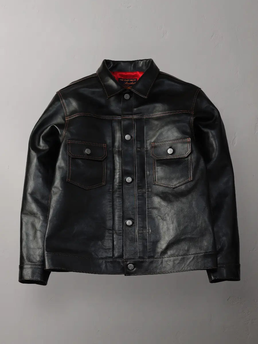The Flat Head Horsehide 50's Jacket | Garmentory