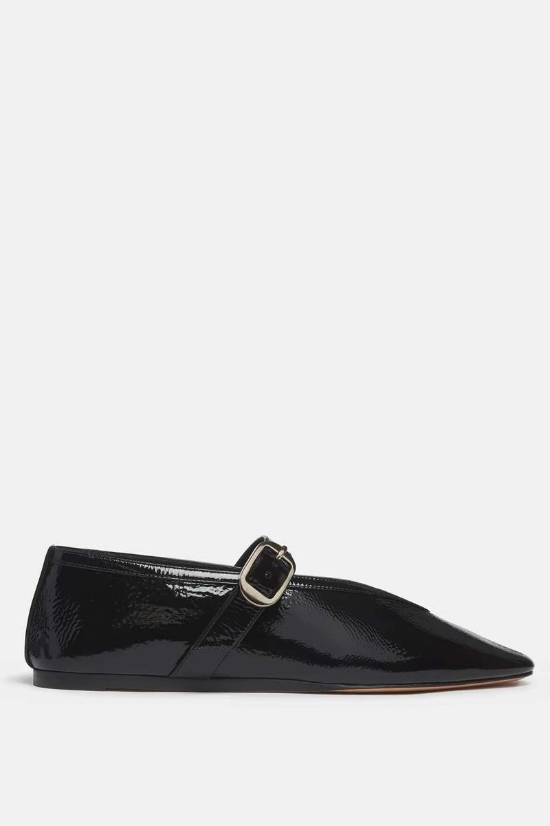 Le Monde Beryl Stella Patent Slipper - Black | Garmentory
