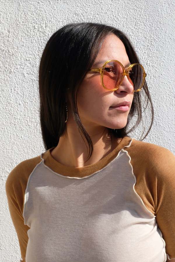 Clare V. Jane Sunglasses - Miel | Garmentory display picture 3