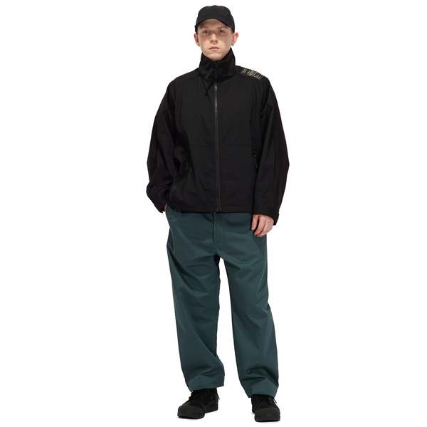 n-hoolywood Stand Collar Blouson - Black | Garmentory