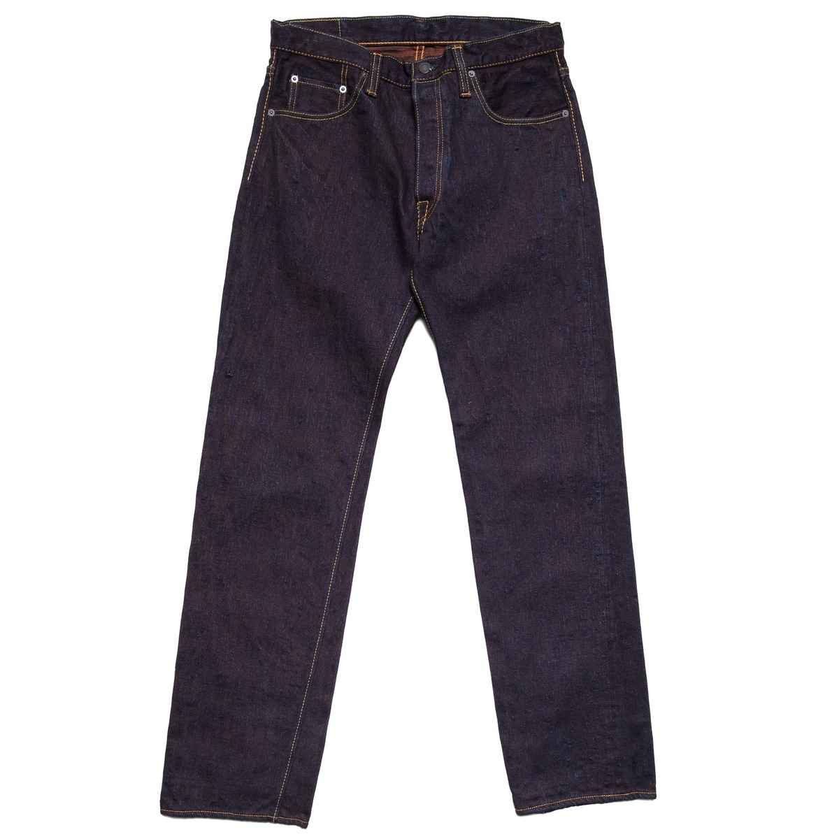 Pure Blue Japan PER-EX-003-ID 15oz Extra Slub Regular Straight Selvedge Denim - Image 2 of 13