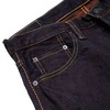 Pure Blue Japan PER-EX-003-ID 15oz Extra Slub Regular Straight Selvedge Denim - Thumbnail 5