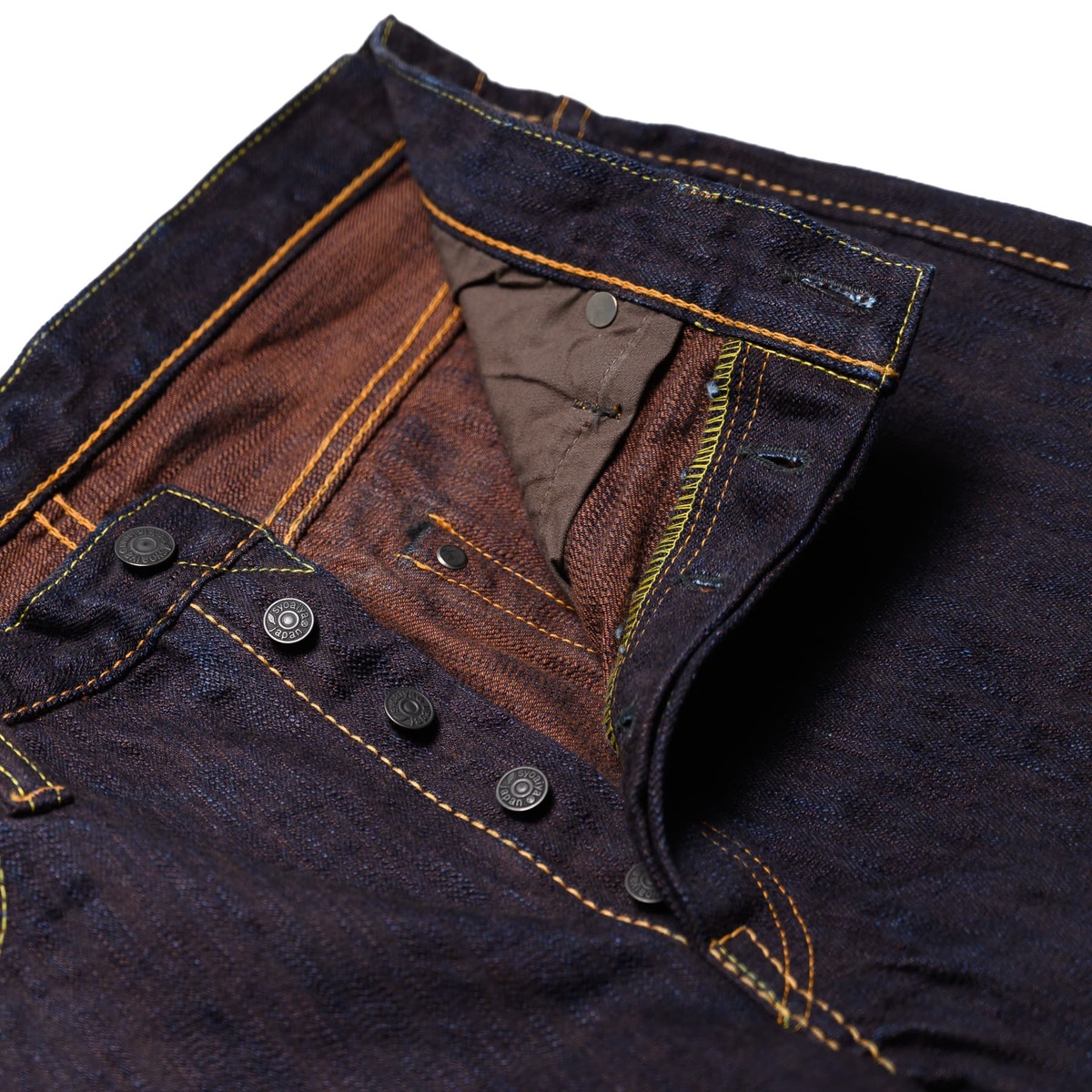 Pure Blue Japan PER-EX-003-ID 15oz Extra Slub Regular Straight Selvedge Denim - Image 7 of 13