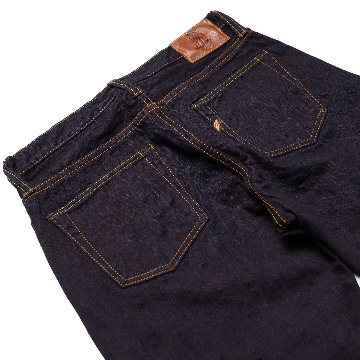 Pure Blue Japan PER-EX-003-ID 15oz Extra Slub Regular Straight Selvedge Denim - Image 10 of 13