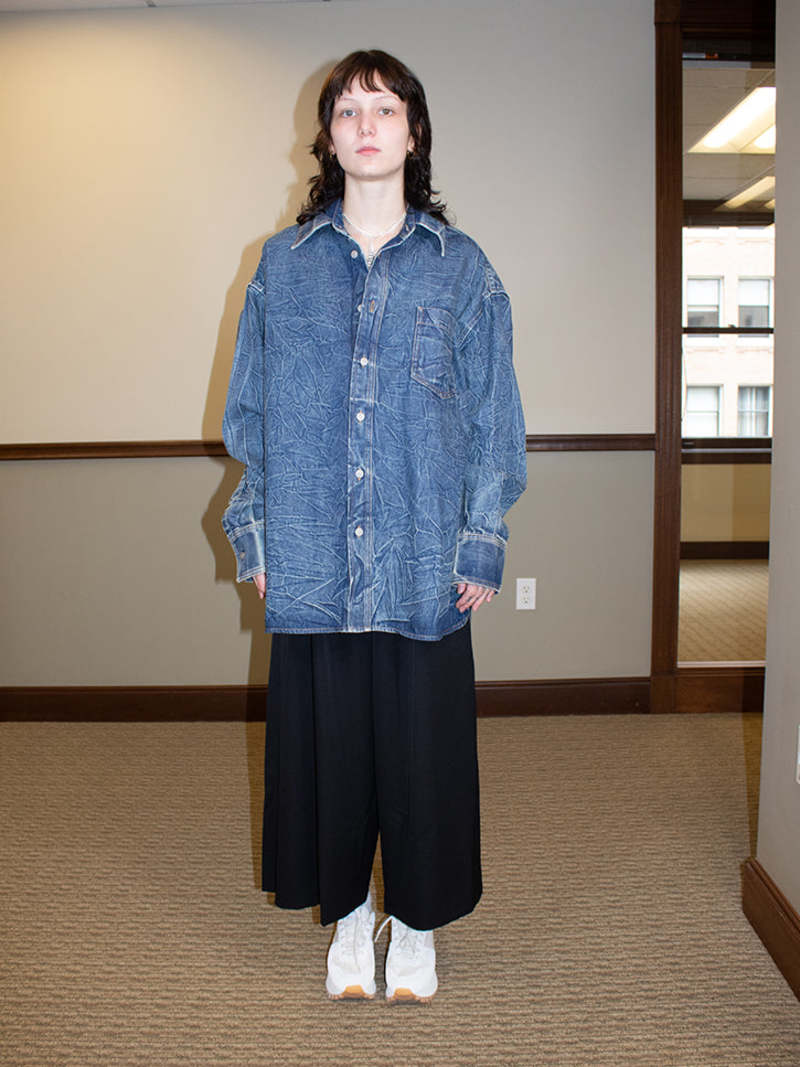 MM6 Maison Margiela Denim Overshirt | Garmentory