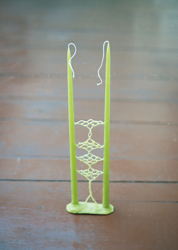 Krystel Liliana Crochet Candle