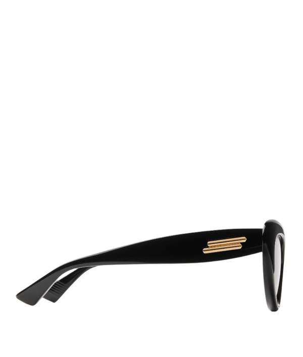 BOTTEGA VENETA Bombe Cat Eye Sunglasses - Black/Grey