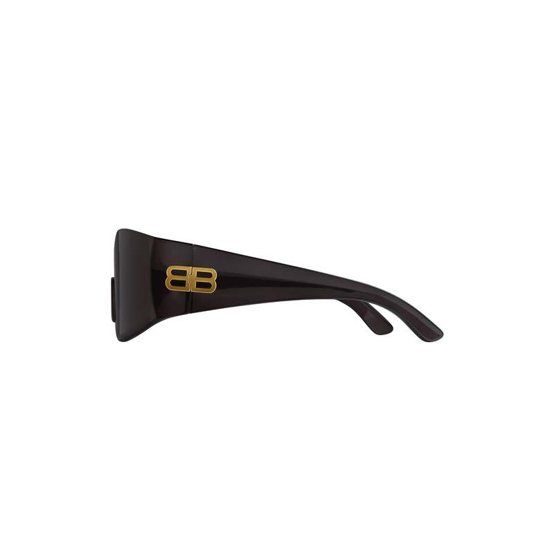 BALENCIAGA ブラック Hourglass サングラス BALENCIAGA | HOURGLASS RECTANGLE SUNGLASSES | BLACK