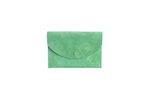 Primecut Suede Envelope Clutch - Mint - Thumbnail 1