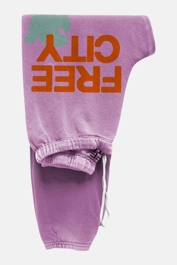 FREECITY LARGE Sweatpant - Pinkshroom