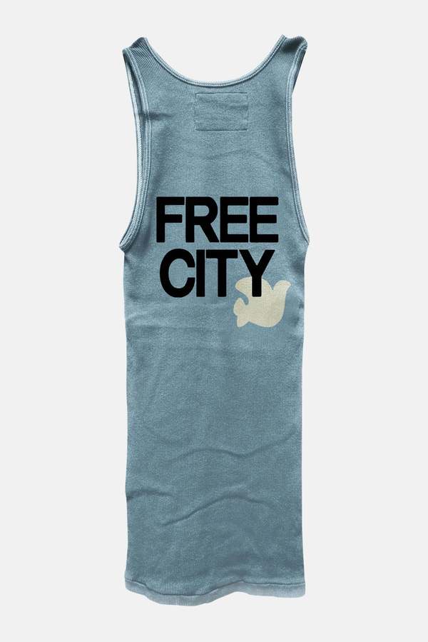 FREECITY RTU/1999 SUPERVINTAGE TANK -pink plant main image 0
