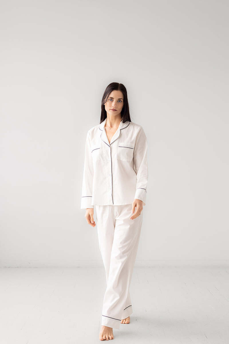 Salua Lingerie Woven Cotton Classic Pajama