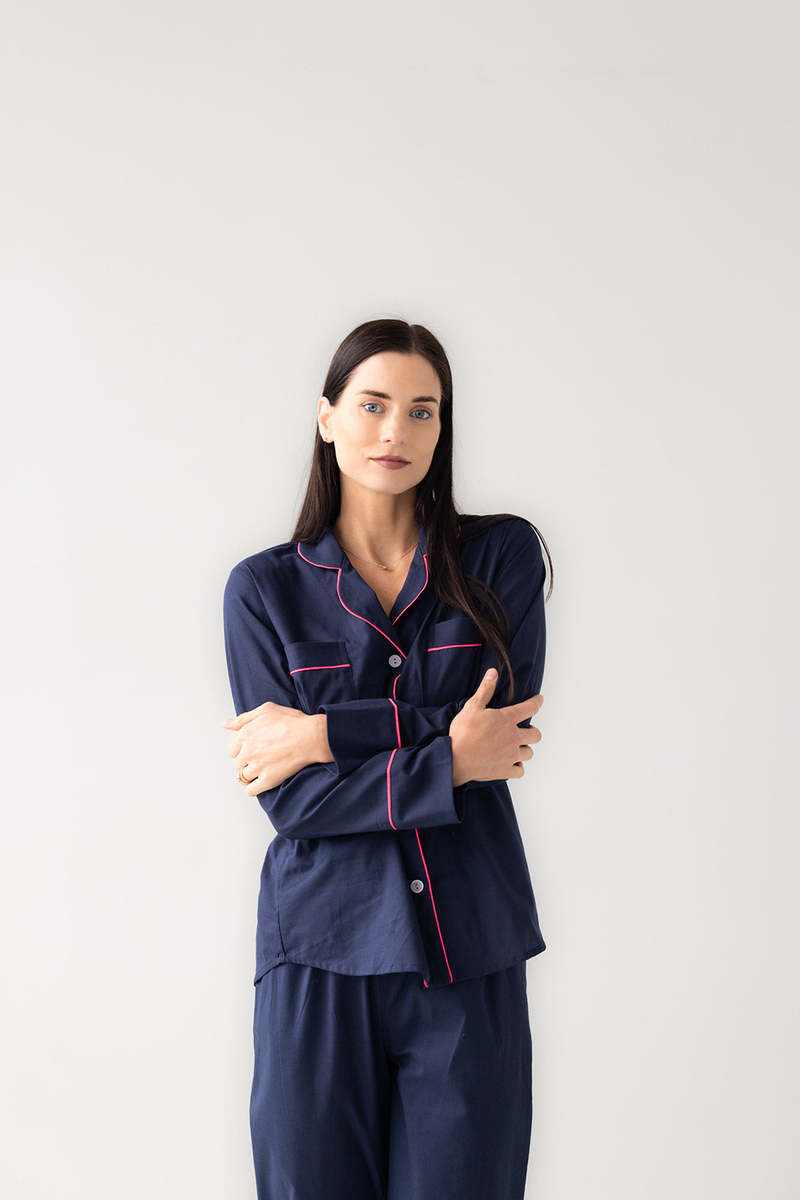 Salua Lingerie Woven Cotton Classic Pajama