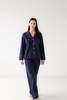 Salua Lingerie Woven Cotton Classic Pajama - Thumbnail 12