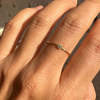 Jennie Kwon Designs Round Diamond Moondrop Ring - Thumbnail 1