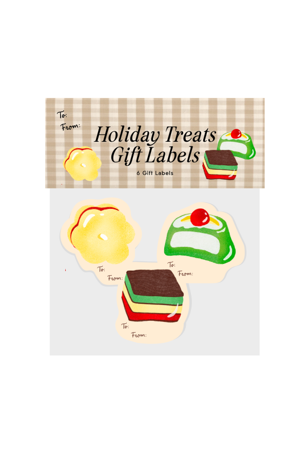 Mel Andrel Holiday Treats Gift Labels
