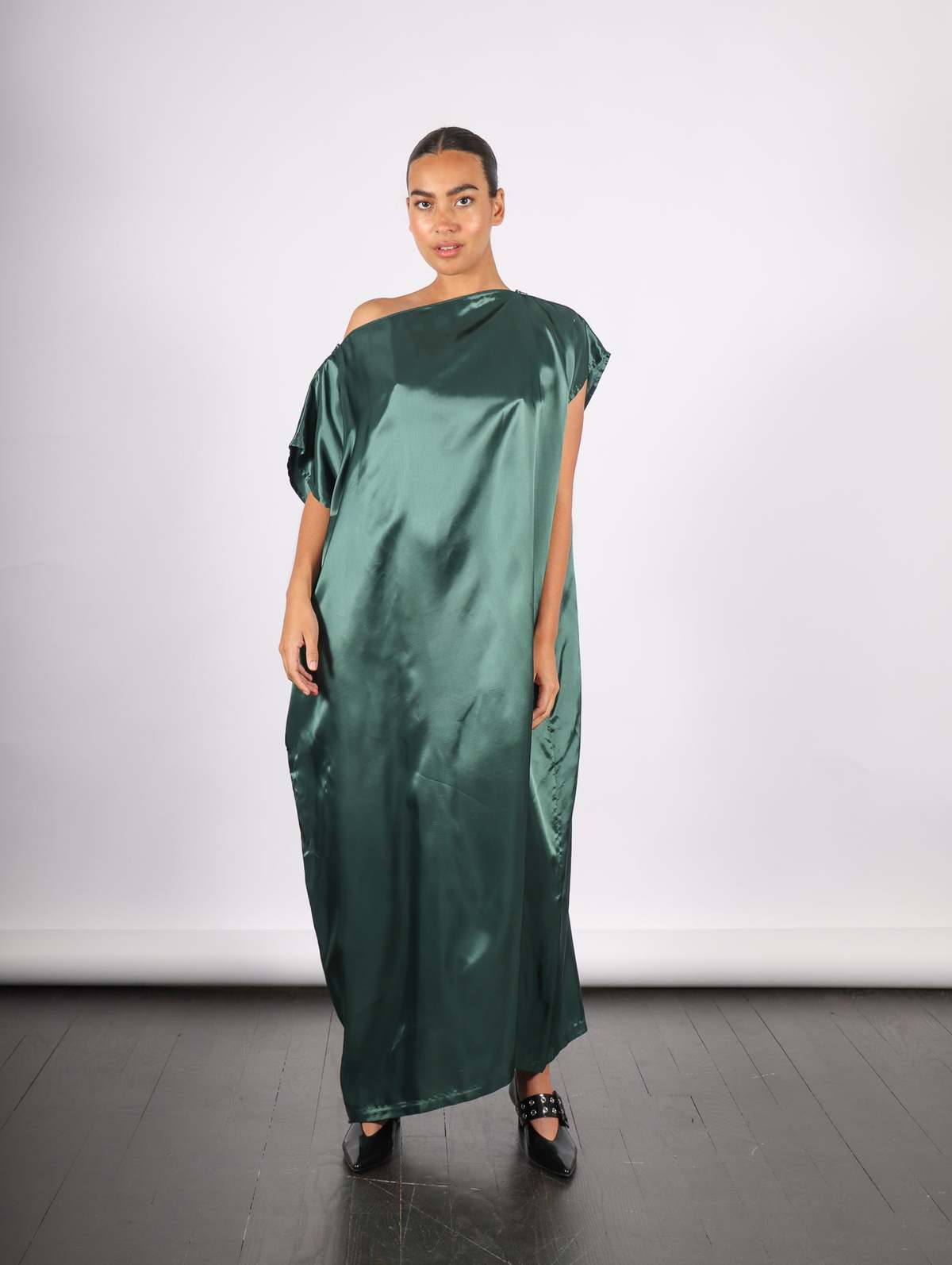 Maxi-Dress-in-Green-by-MM6-