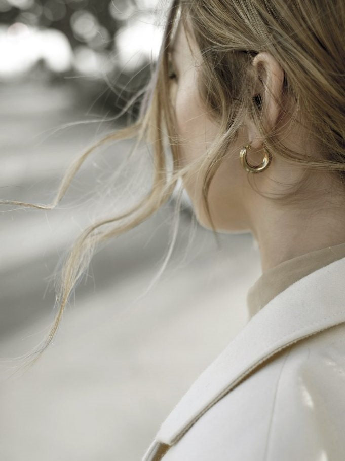Common Muse Freja Small Hoops - Gold | Garmentory