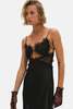 For Love & Lemons Val Maxi Dress - Black - Thumbnail 3
