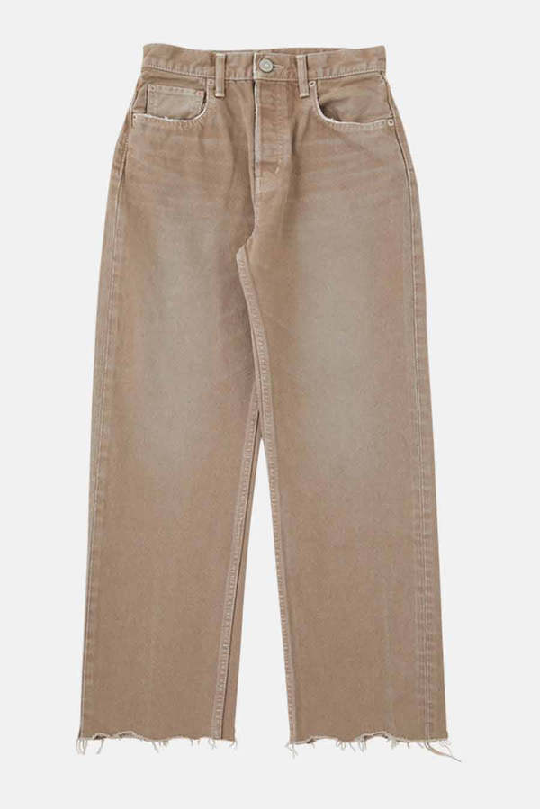 MOUSSY Herminie Wide Straight - Light Brown MOUSSY Herminie Wide Straight - Light Brown