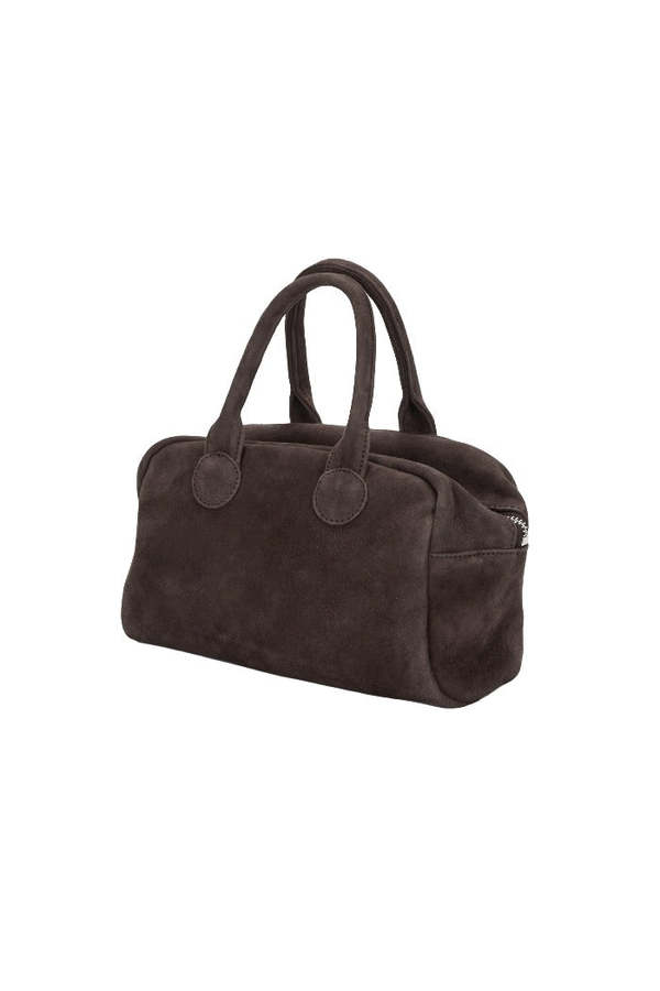 ★MARGE SHERWOOD★ SOFT BOWLING BAGchoco brown suede CC04766 Marge Sherwood Soft Bowling Bag - Chocolate Brown | Garmentory