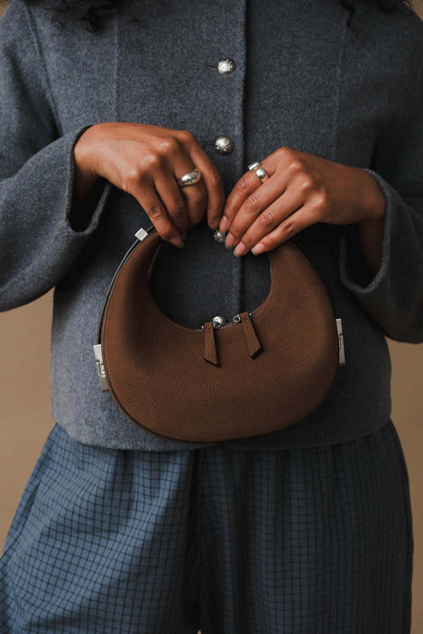 Osoi Toni Mini Bag - Nubuck Brown | Garmentory