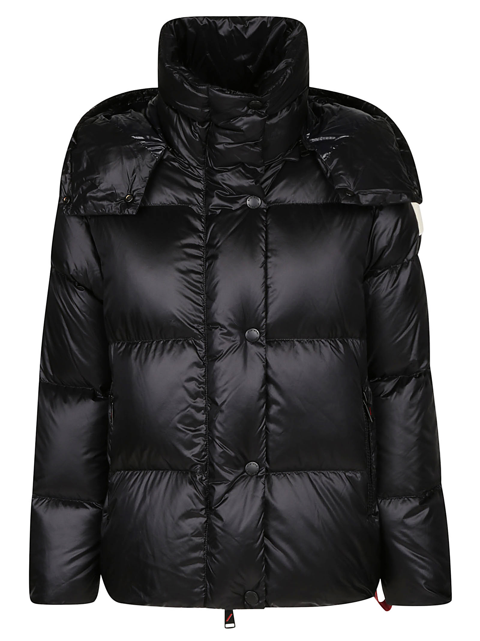 【BLACK UP】 ネフシャイニングクロップ中綿ジャケット BLACK UP】 ネフシャイニングクロップ中綿ジャケットΩ