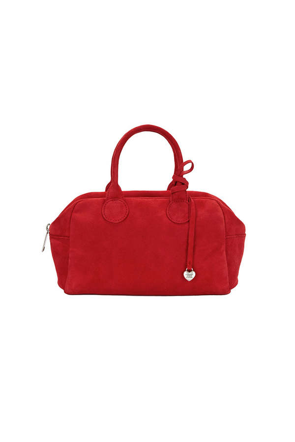 トートバッグ [Margesherwood] / SOFT BOWLING BAG / hazelnut suede MARGESHERWOOD - SOFT BOWLING BAG | HBX - Globally Curated
