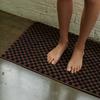 Baina Beppu Bath Mat - Tabac/Noir - Thumbnail 2