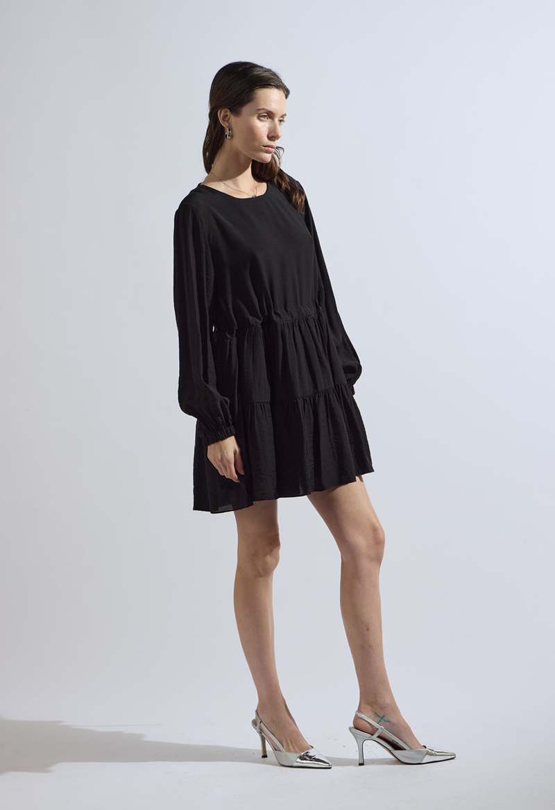 NKC Flow Dress - Charcoal