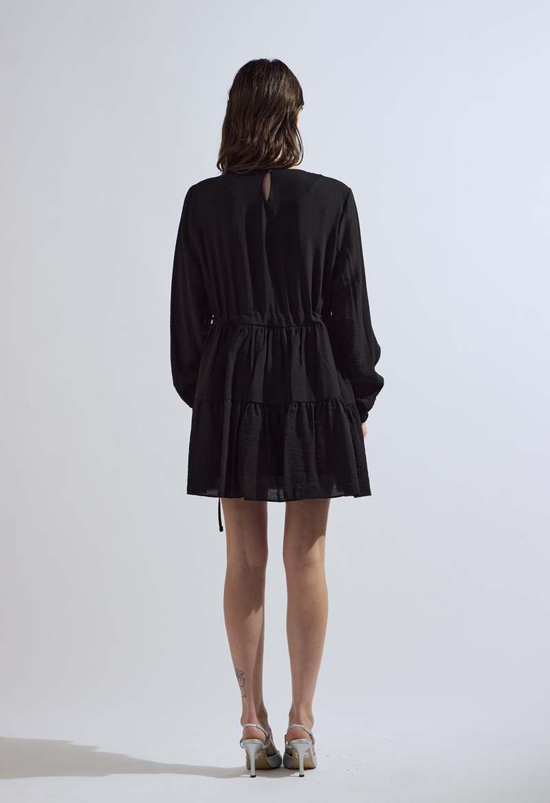 NKC Flow Dress - Charcoal