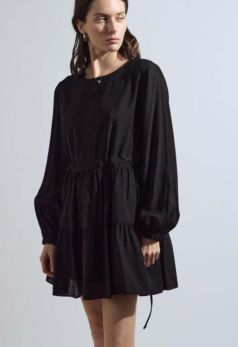 NKC Flow Dress - Charcoal
