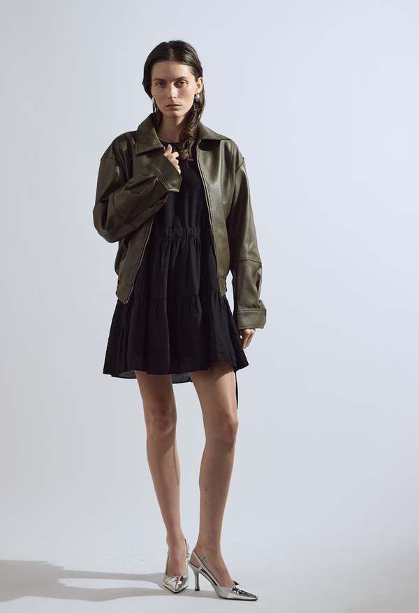 NKC Flow Dress - Charcoal