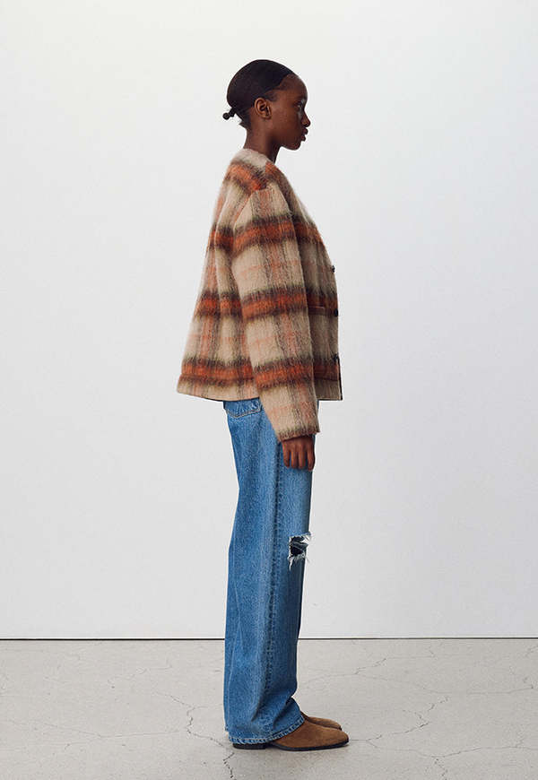 Wool100% Check Jacket(36 CAMEL): TODAYFUL: WOMENS｜ STUDIOUS