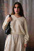 American Vintage Rax Sweater - Natural Cream - Thumbnail 1