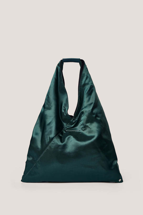 MM6 Maison Margiela Classic Japanese Logo-print Tote Bag - Forest