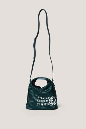 MM6 Maison Margiela Japanese Logo-print Crossbody Bag - Forest