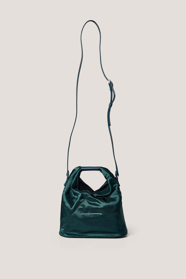 MM6 Maison Margiela Japanese Logo-print Crossbody Bag - Forest