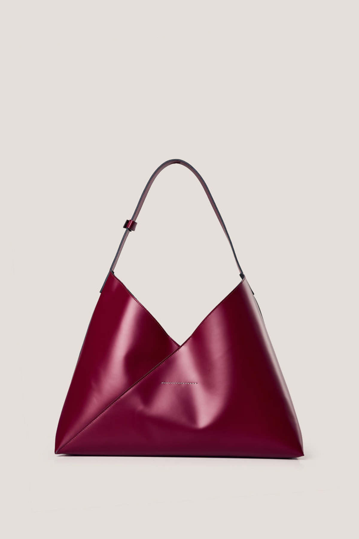 MM6 Maison Margiela Large Fortune Cookie Leather Tote Bag