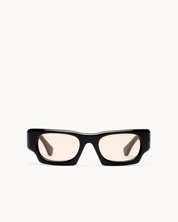 Port Tanger Kerewan Sunglasses - Black Frame/Amber Lens | Garmentory