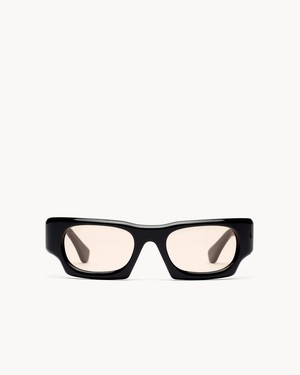 Port Tanger Kerewan Sunglasses - Black Frame/Amber Lens | Garmentory