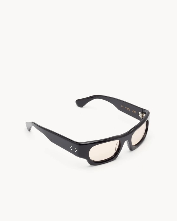 Port Tanger Kerewan Sunglasses - Black Frame/Amber Lens | Garmentory